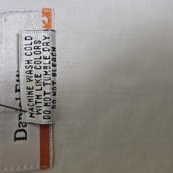 Daniel Ellisa Men's Short Sleeve Button-up Linen Shirt Size 2XL - Picture 3 of 6